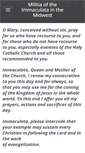Mobile Screenshot of consecration-midwest.org